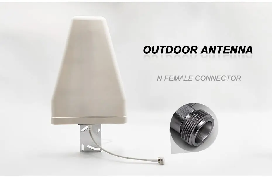 9dBi Log Periodic LPDA Antenna 700-3700MHz Outdoor Directional 4G LTE 5G Sub-6GHz Base Sta