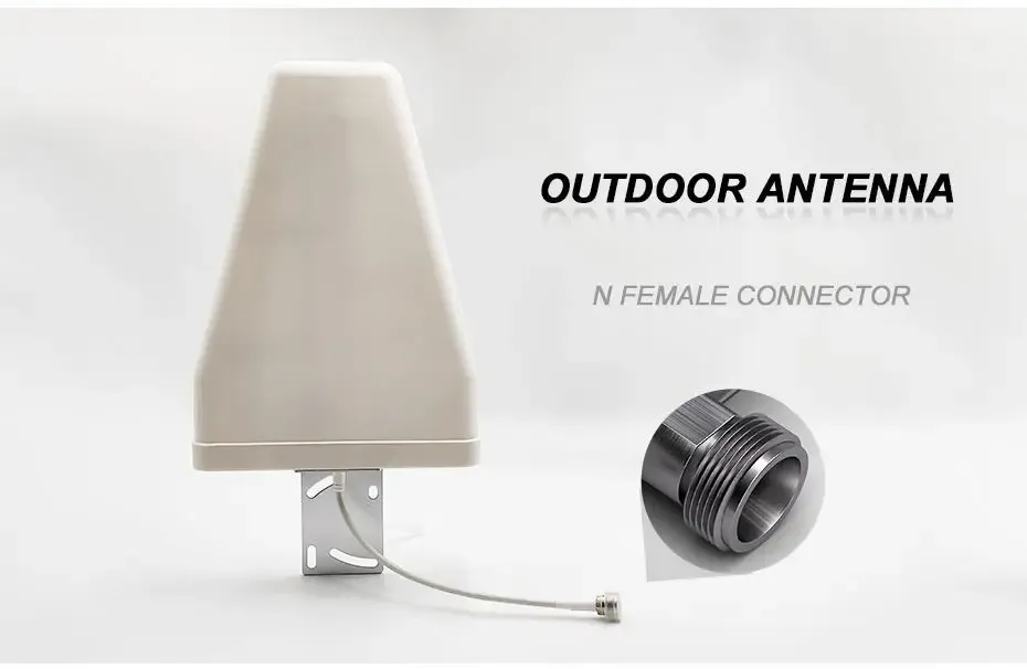 9dBi Log Periodic LPDA Antenna 700-3700MHz Outdoor Directional 4G LTE 5G Sub-6GHz Base Sta