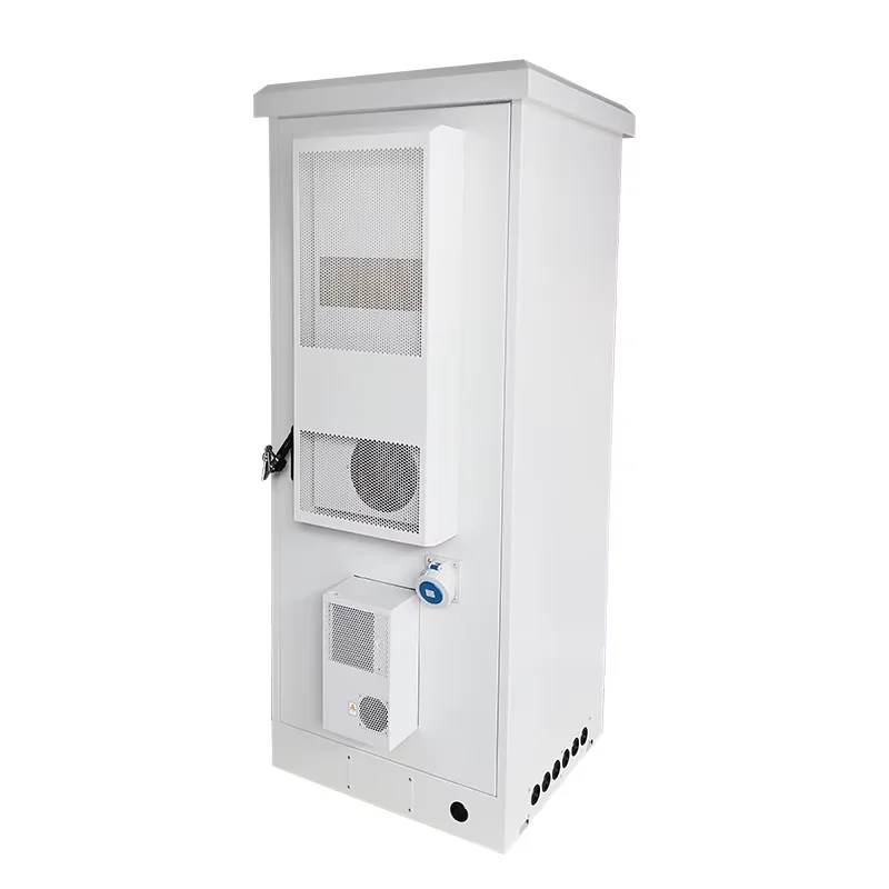 RH Smart City Outdoor Communication Cabinet 200A 240V IP55 Temperature Controlled Power Distribution Equipment 6 Sockets-boxintelecom