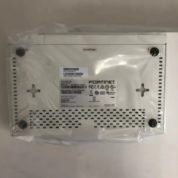 New and Original Fortinet Fortigate FG-30E Gigabit Enterprise Firewall in Stock