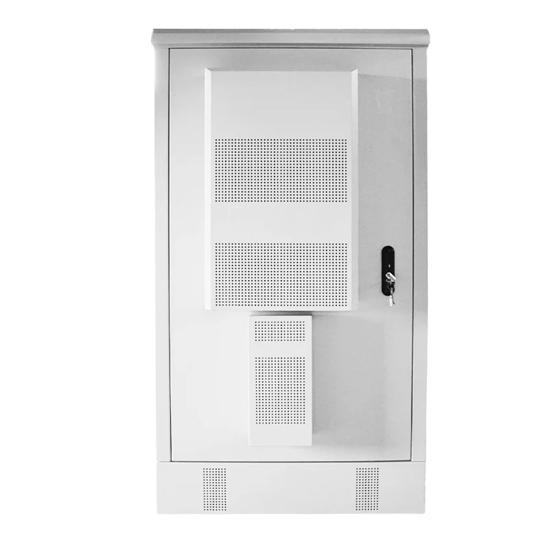 Integrated IP55 Waterproof Dustproof Cold Rolled Steel Powder Coated Outdoor Enclosure for Electronics Instruments Power Supply-boxintelecom