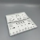 8-Core Fiber Optic Terminal Box with 8 SC/APC Adapter Ports for FTTH Use for Enterprise Wi
