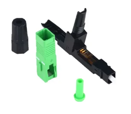 Sc/APC Fiber Optic Quick Fast Connector for FTTH Drop Cable-boxintelecom