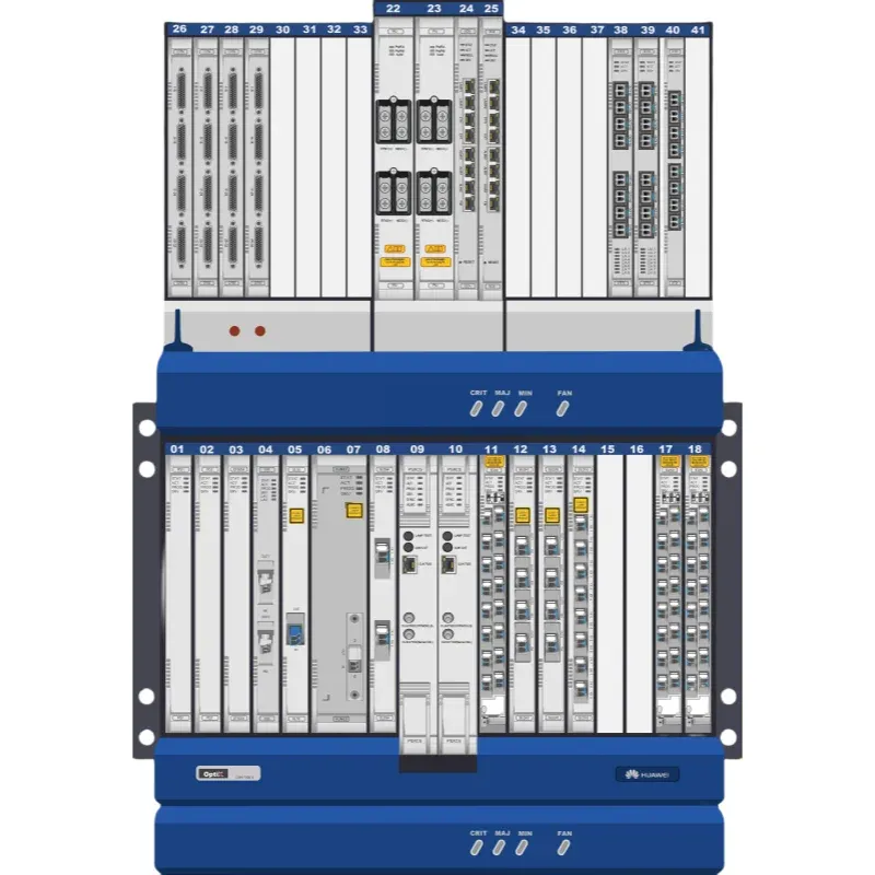 OptiX FTTH Communication 1550nm Wavelength Fiber Optic Transmitter OSN 7500II 4x10G Hybrid Service Processing Board for 5G-boxintelecom