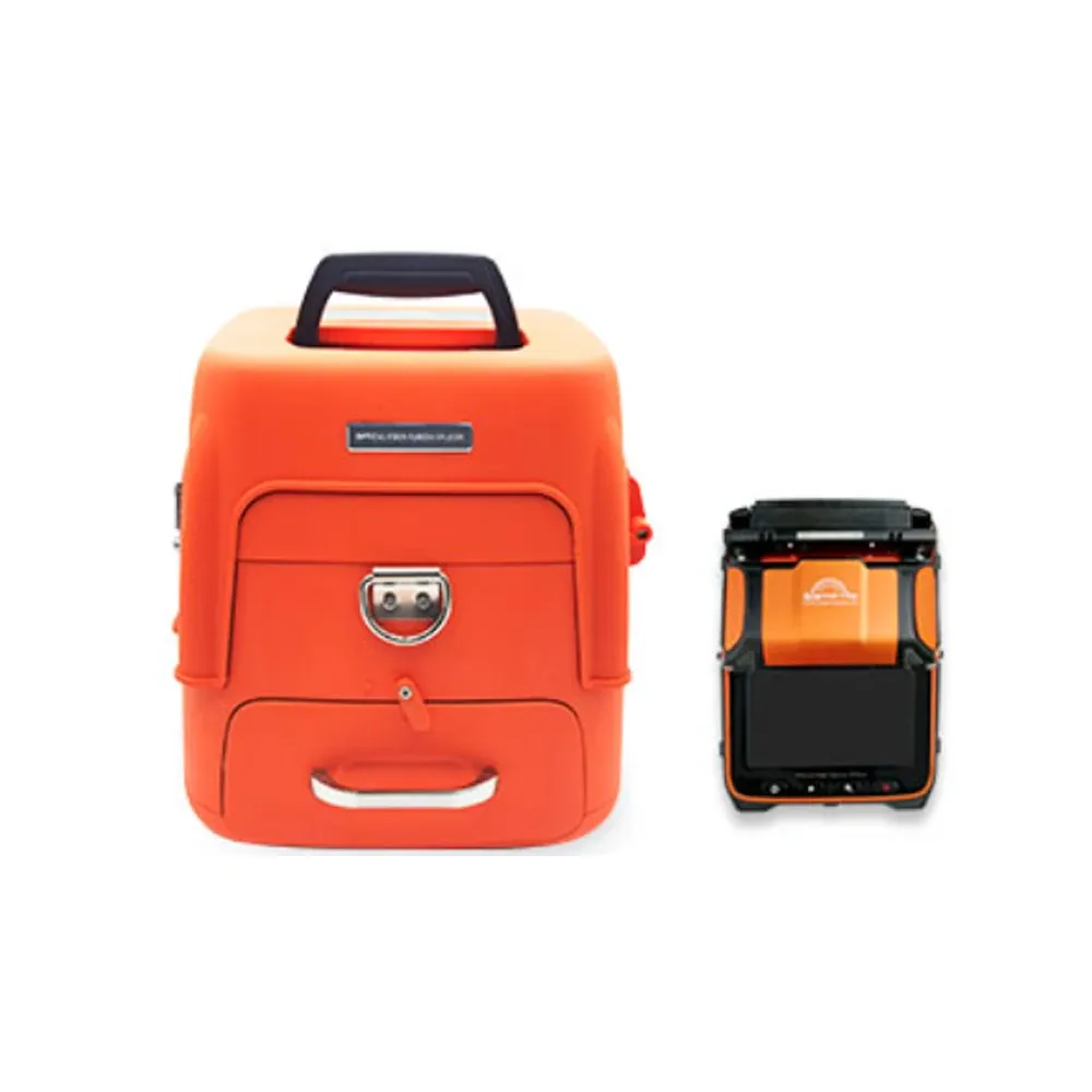 Fiber Splicer AI-9 Splicing Six Motor Core Alignment Fiber Fusion Splicer Automatic FTTH Fiber Optical Welding Splicing Machine-boxintelecom