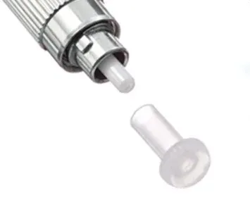 FC/UPC Round Flange Fiber Optic Adapter - Telecom Grade Bare Fiber Coupling Connector with