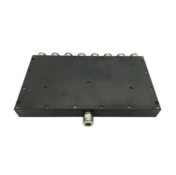 Low VSWR RF 50W 700-2700MHz 8 Way Microstrip Power Divider/ Power Splitter for IBS DAS