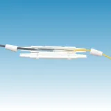 FTTH Inline Fiber Splice Protection Box ABS Snap-on 1-Core Joint Protector for Drop Cable/