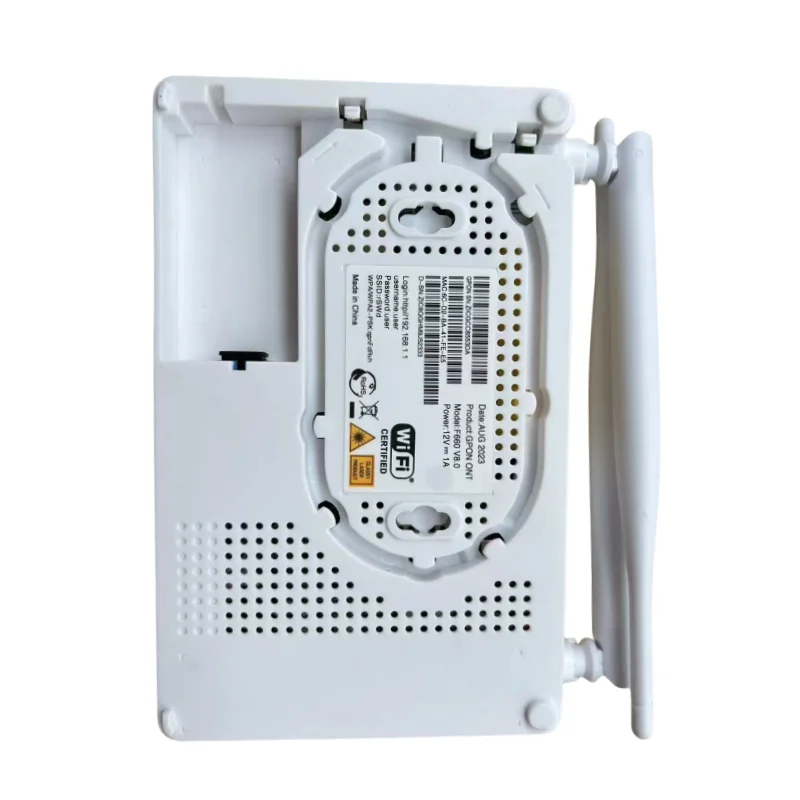 4G Wireless F660 V8.0 Ont Router Modem Fiber Optic English Firmware with Gpon Upc 1GE+3FE+1POTS+WiFi 5DB Sc/UPC-boxintelecom