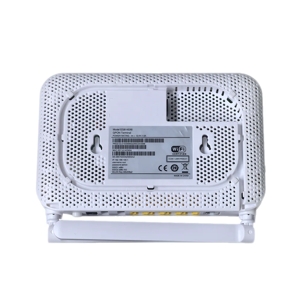 FTTH WiFi 6 GPON ONU EG8145X6 4GE+1TEL+2USB+WIFI ONT WiFi6 2.4G 5G Dule Band WiFi Modem Router-boxintelecom
