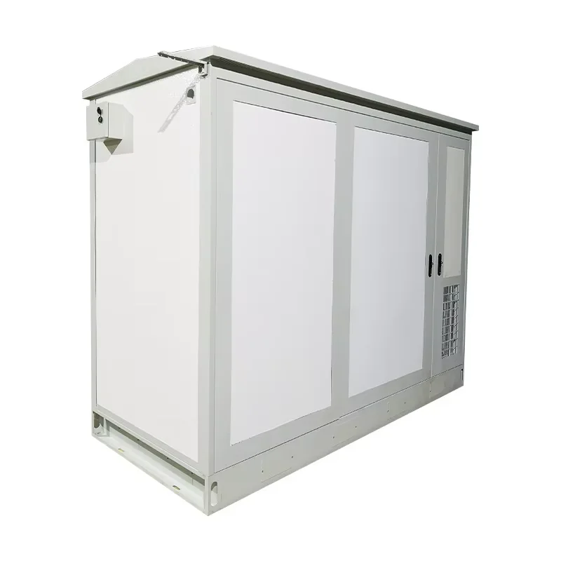 Dual Cabin Outdoor Glass Assembly Cabinet IP55 Waterproof 5G Base Station Distribution Box RH Brand Powder Coated-boxintelecom