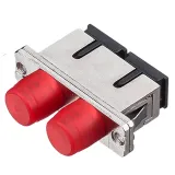 Optical Dual Metal Fiber Optic Adapter FC-SC Flange Plate for FTTH for 4G Wi-Fi 5G IP Netw