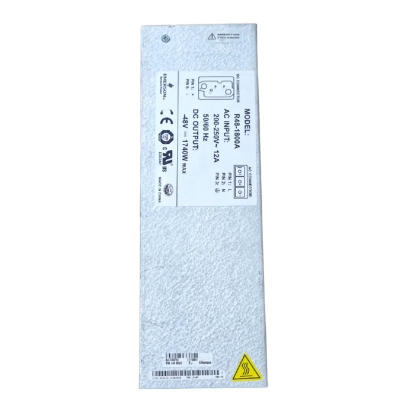 Emerson Rectifier Module Power Supply R48-1800A-High Quality 12-Month Warranty for Base Stations Wireless Coverage-boxintelecom