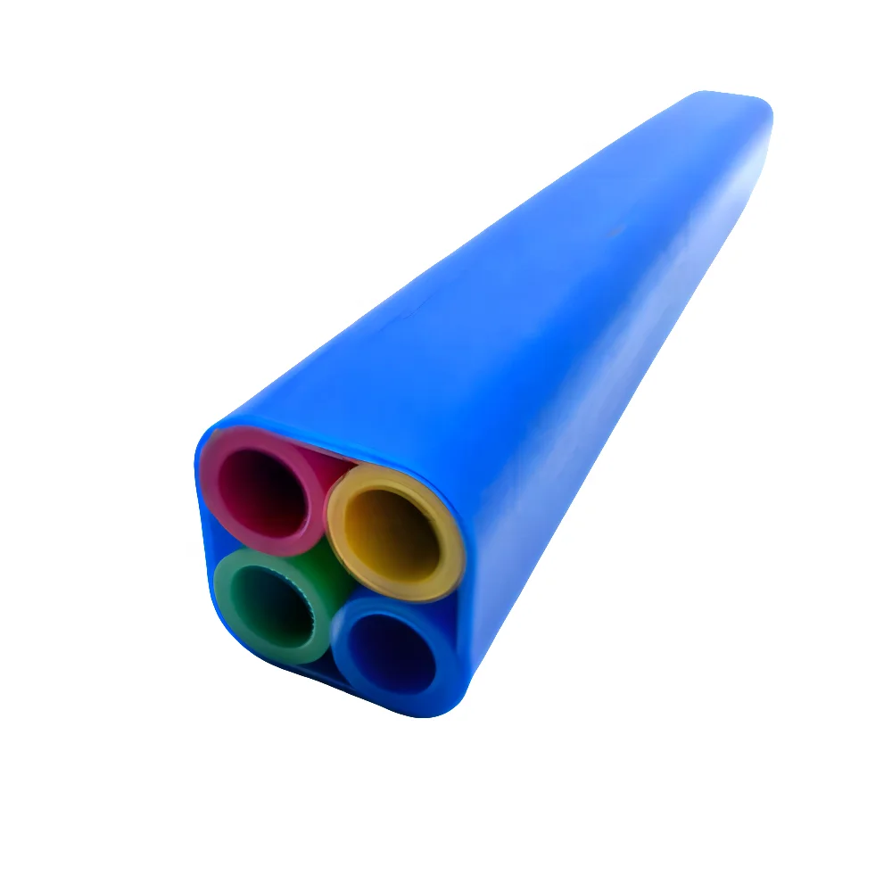 HDPE Microduct Tube Bundle 4-Ways 7/3.5mm with 1.2mm PE Outer Sheath for Fiber Optic Cable