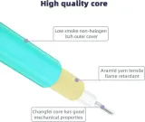 Premium MPO/MTP Patch Cord 16 Core OM3 Multimode Fiber Cable LSZH Low Loss IL0.35dB FTTH 4