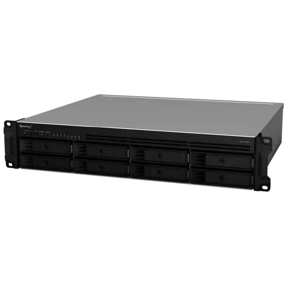 High Performance Stock Synology 8 Bay RackStation RS1221RP+ Diskless NAS Server Storage 1