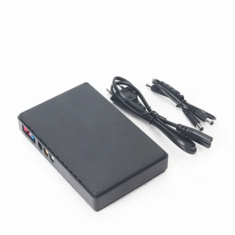 Mini UPS Uninterruptible Power Supply 5V/12V DC Router Optical Modem PoE Emergency Power S