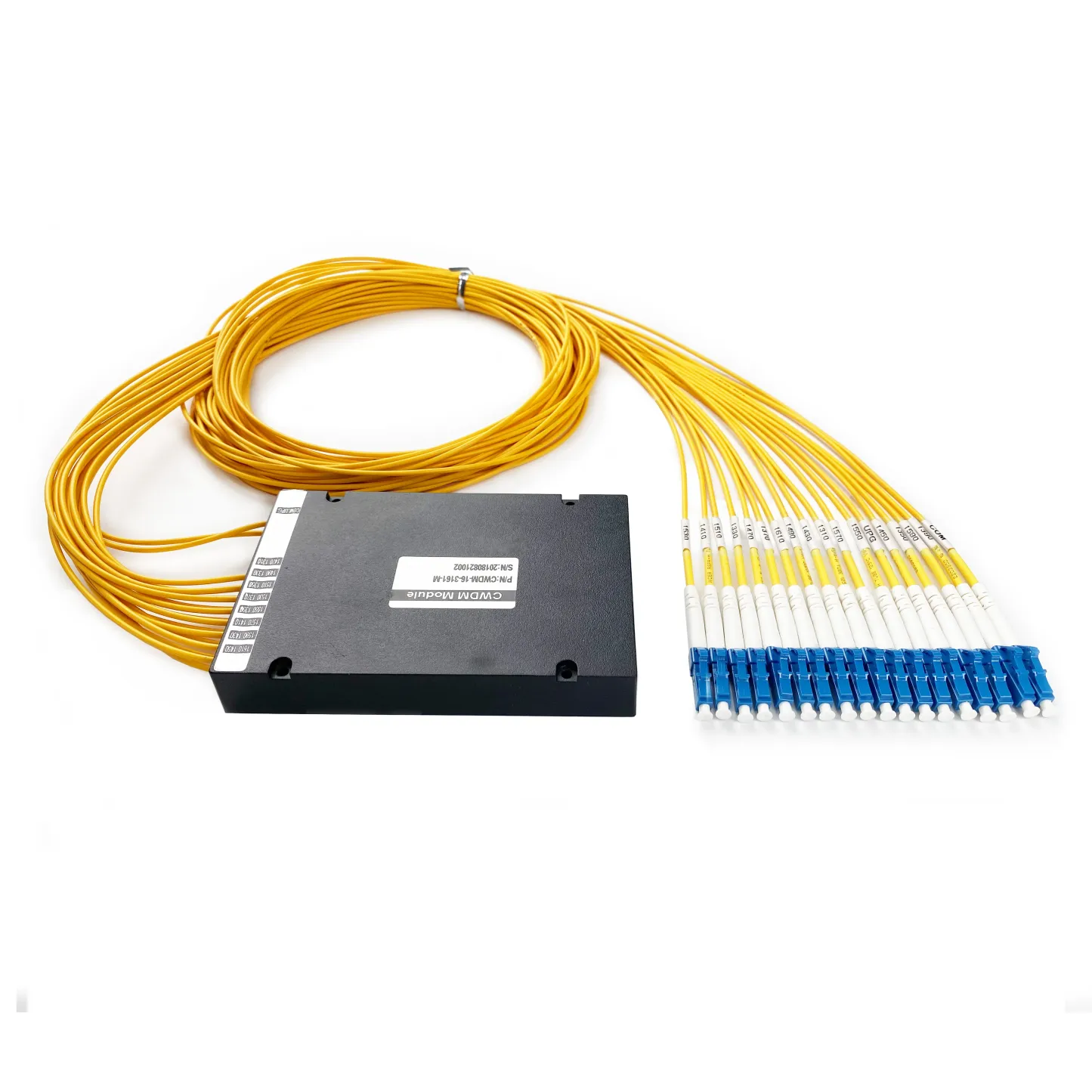 16CH Mux/Demux Optical CWDM, 0.9mm, LC/Upc Connector, ABS Box