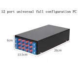 12 Port Wall Mount and Desktop Fiber Optic Termination Box Splicing Distribution Box 1.0mm