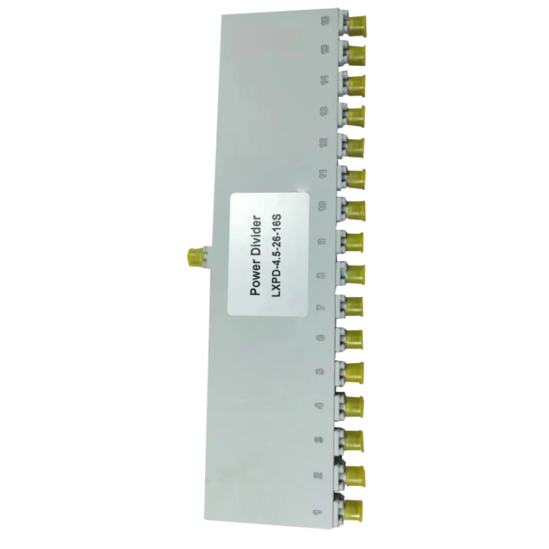 High band 16 Way Wilkinson rf Power Divider 4.5-26GHz SMAF