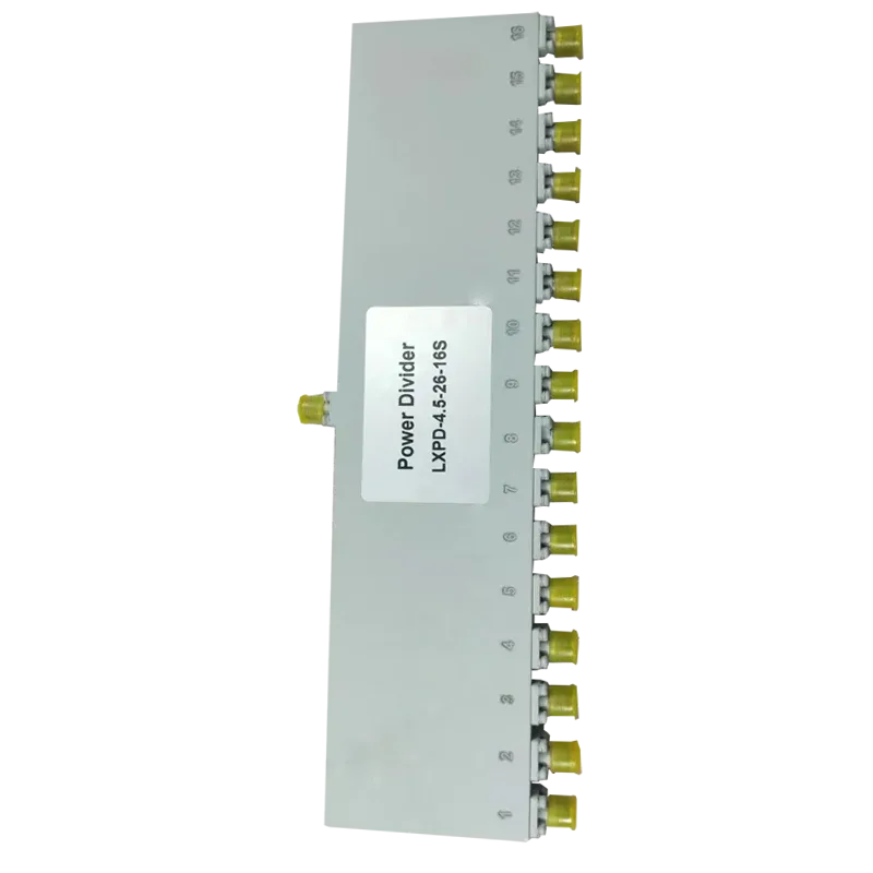 High band 16 Way Wilkinson rf Power Divider 4.5-26GHz SMAF