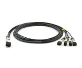 200G QSFP56 to 4x 50G SFP56 Breakout DAC Cable Passive Direct Attach Copper Model SUR-XF-D