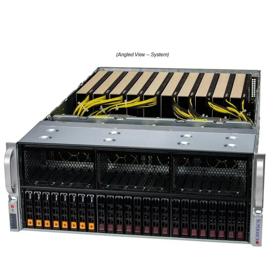 GPU SuperServer SYS-421GE-RT Dual Socket E (LGA-4677) 4th Gen Xeon Scalable Processors X13DEG-OA 4U Rackmount Server-boxintelecom