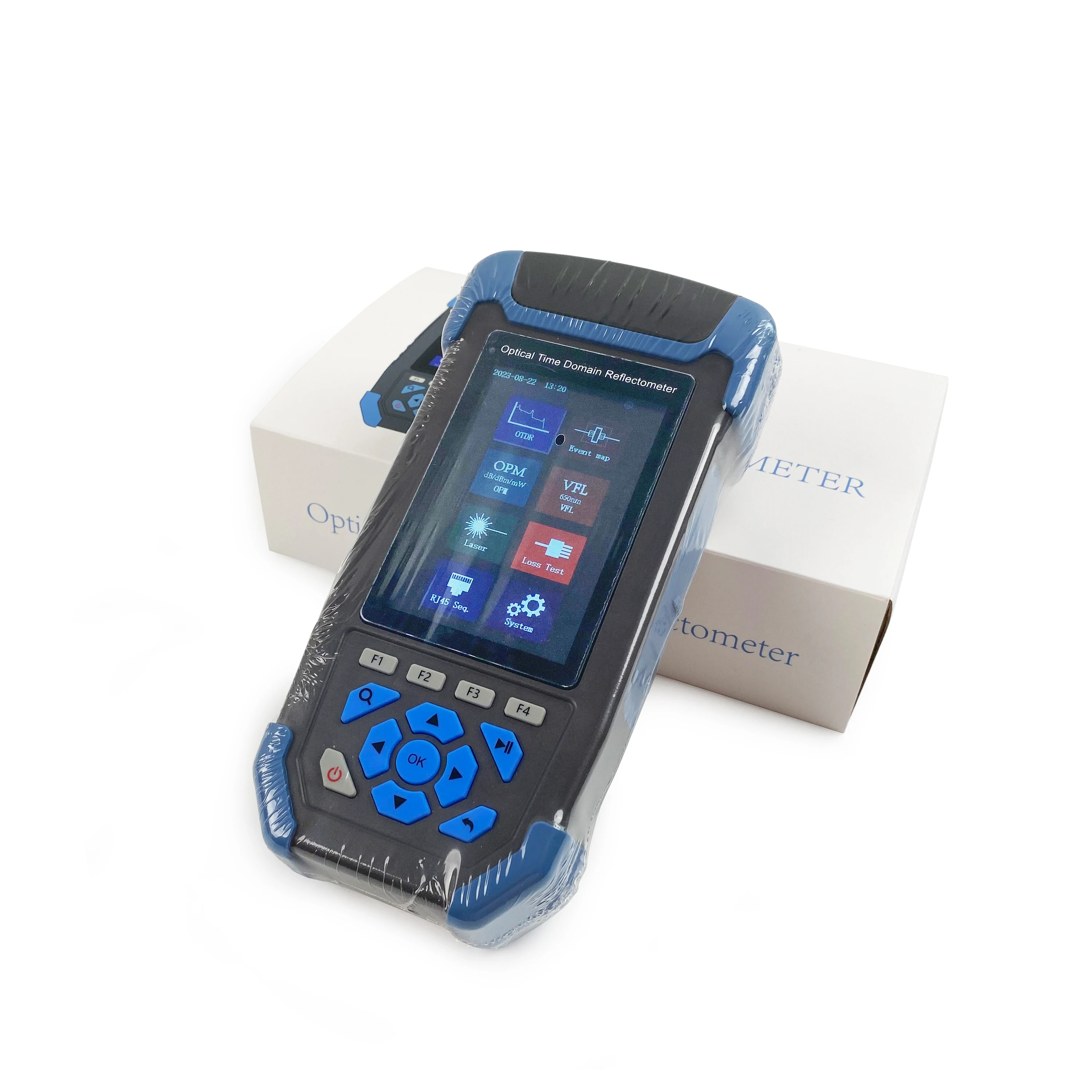APT Mini OTDR Jw 3302s POE Lighting 8 in 1 Optical Time Domain Reflectometer Event Map OPM