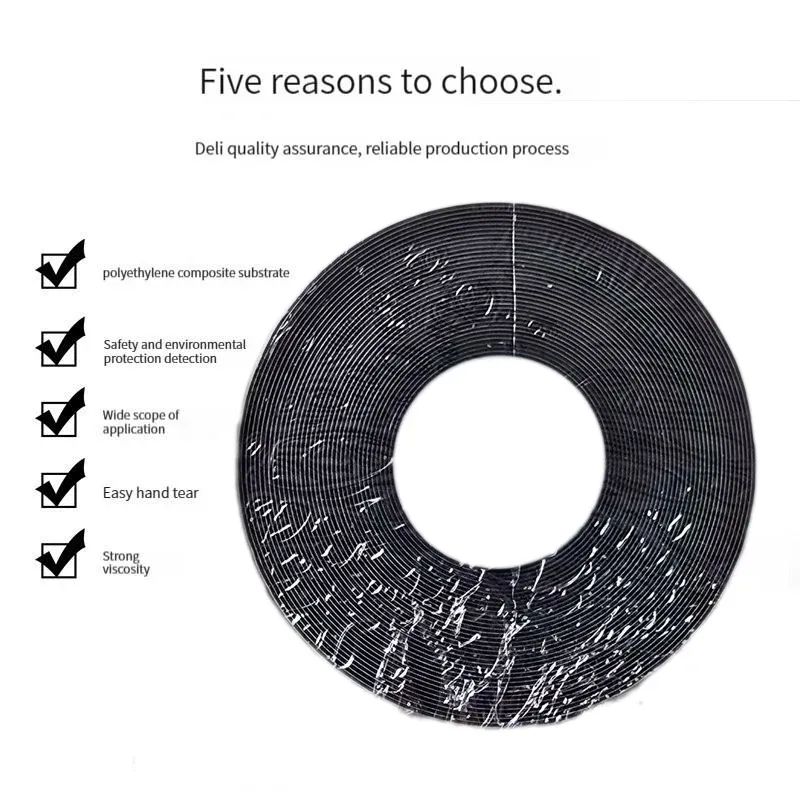 HUIYING COTRAN  0.76*30*600/900mm Waterseal Mastic Tapeinsulating Tape Sticker/ Electrical