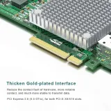 Hot Sale 10Gb Dual SFP+ NIC Network with Broadcom BCM57810S Chip PCI-E X 8 PCI Express LAN