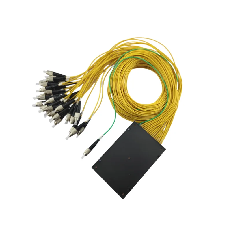 Optical Fiber Splitter 1x2 1x4 1x8 1x16 1x32 1x64 FC/UPC Box Type Fiber Optic Splitter for Telecommunications and FTTH Networks-boxintelecom