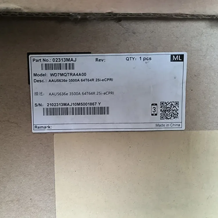HW AAU5636E 5G Active Antenna Unit 64T64R 2.6GHz 320W