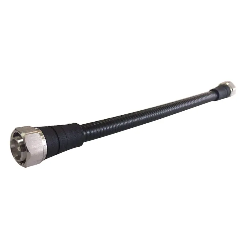 1/2 Superflex 1M Jumper Cable  4310Male to 4310 M DC-6GHz Low PIM Connected with Triplexer