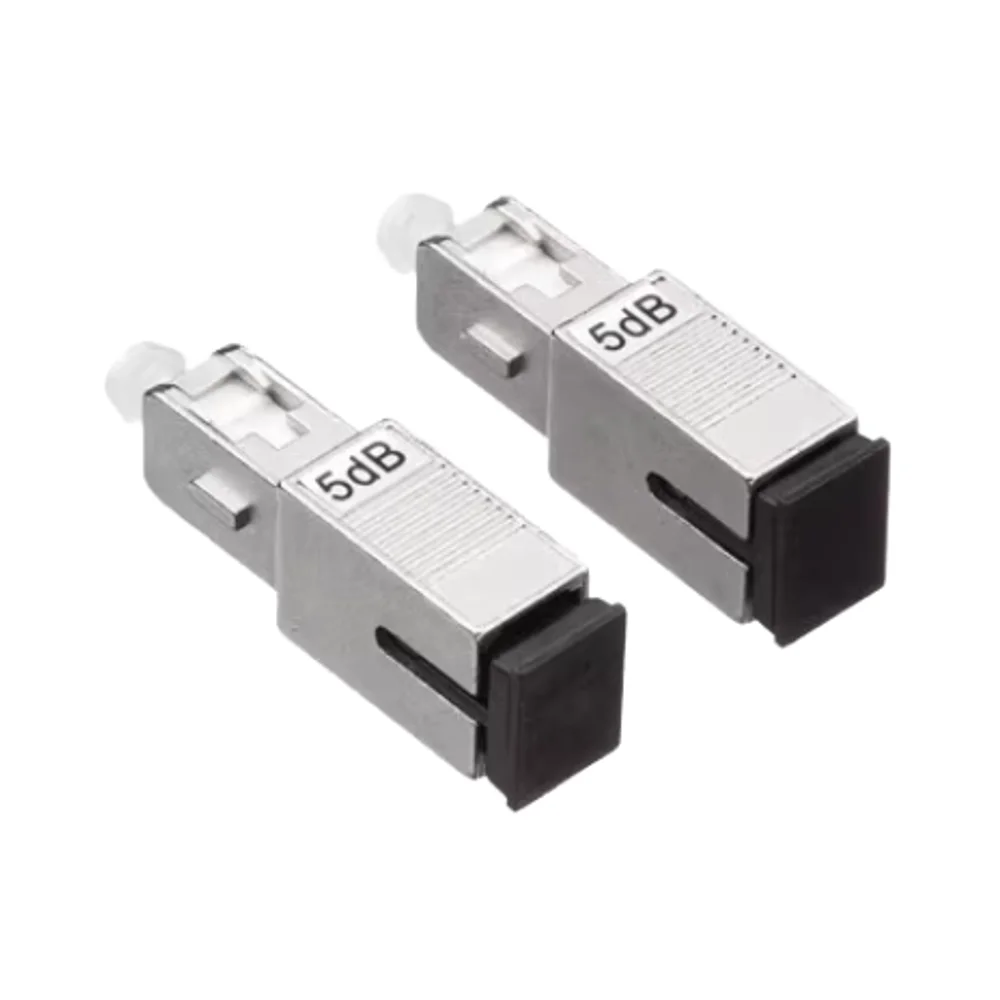 Single Mode Optical Fiber Attenuator 0-30dB SC/UPC Male-Female Coupler Adapter with Flange Used for FTTH 3G Networks-boxintelecom