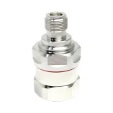 Voton N Male Brass Nickel Socket Connector Clamp 7/8'' Feeder Cable RF Coaxial Wireless In