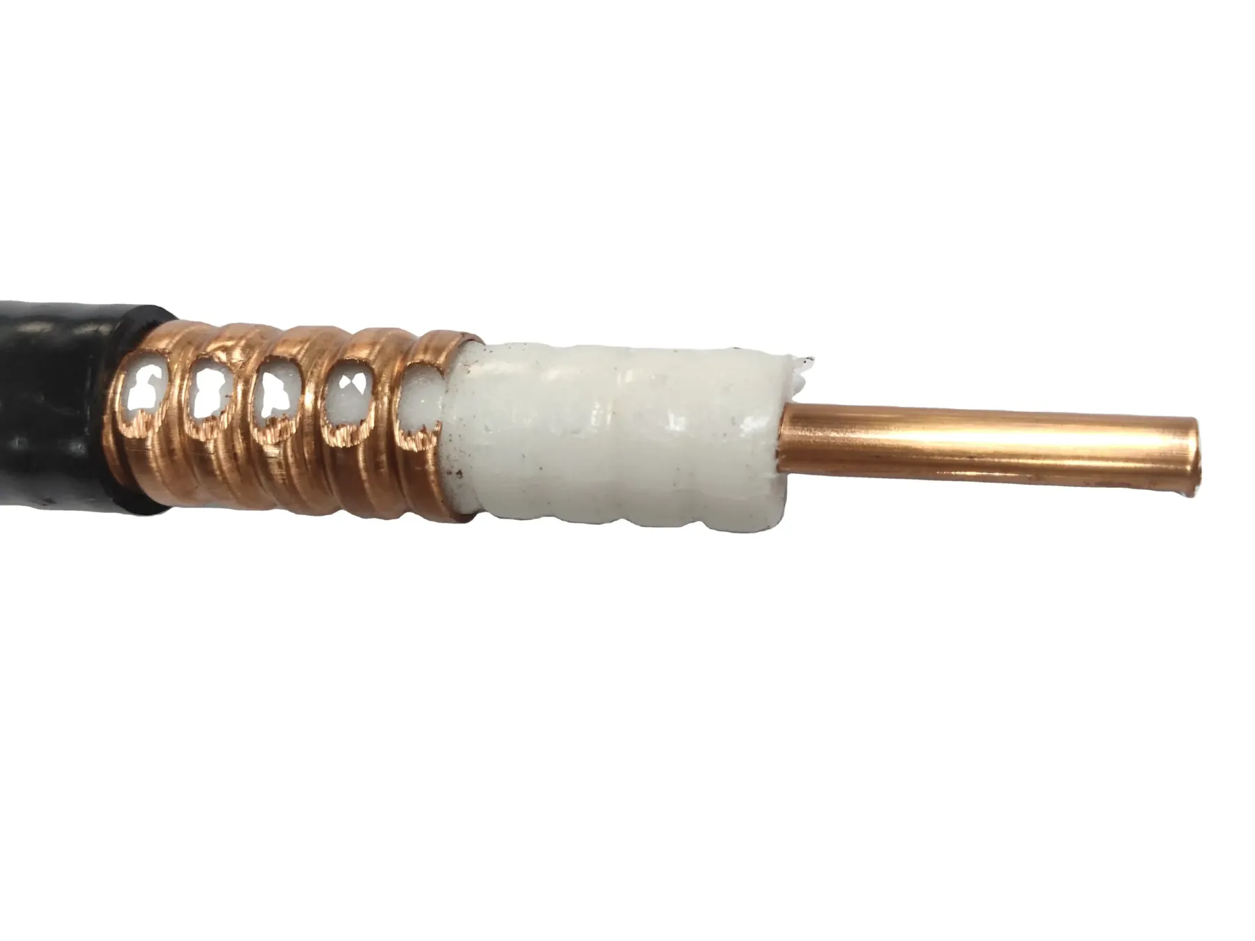 Factory Wholesale 50 Ohms Feeder Cable 1-1/4" RF Leaky Coaxial Cable Copper Clad Aluminum Conductor-boxintelecom