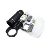 FTTH 96 Core Dome Fiber Optic Splice Box, Wall Hung Cable Joint Closure with 1 in 4 Out Po
