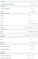 Eltek Smartpack2 Touch Distributed Power Pack Controller Monitoring Module 242100.510
