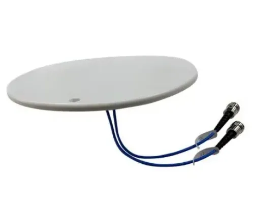 LOW PIM 600-6000MHz 2.5/5.0dB UHF SISO Omni Slim Ceiling Mount Antennas for IBS DAS Public