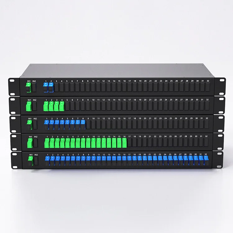 19 Inch Fiber Optical Patch Rack 1U 2U 3U 4U Optical Fiber Distribution Frame for Data Cen