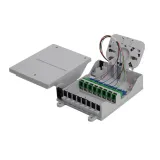 2-Port Fiber Optic Terminal Box Used for FTTH Network with SC UPC FC SC APC Connectors Max