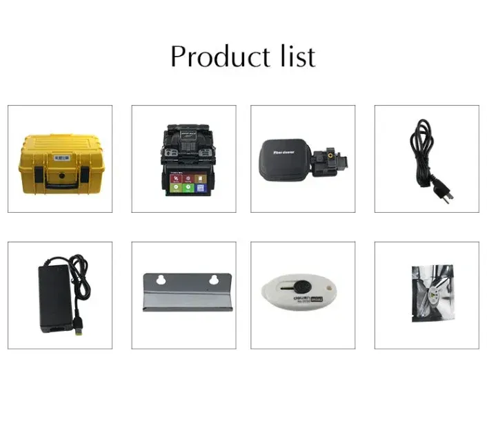 Fusion Splicer DVP-810 Single Fiber Fusion Splicer 6 Motors Optical Fiber Fusion Splicer