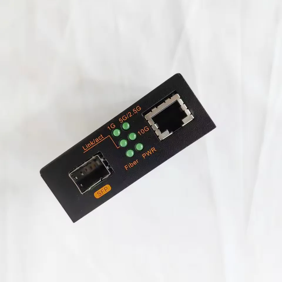 10/100/1000M 10G SFP+ Ethernet Media Converter RJ45 SFP Fiber Optical Media Converter-boxintelecom