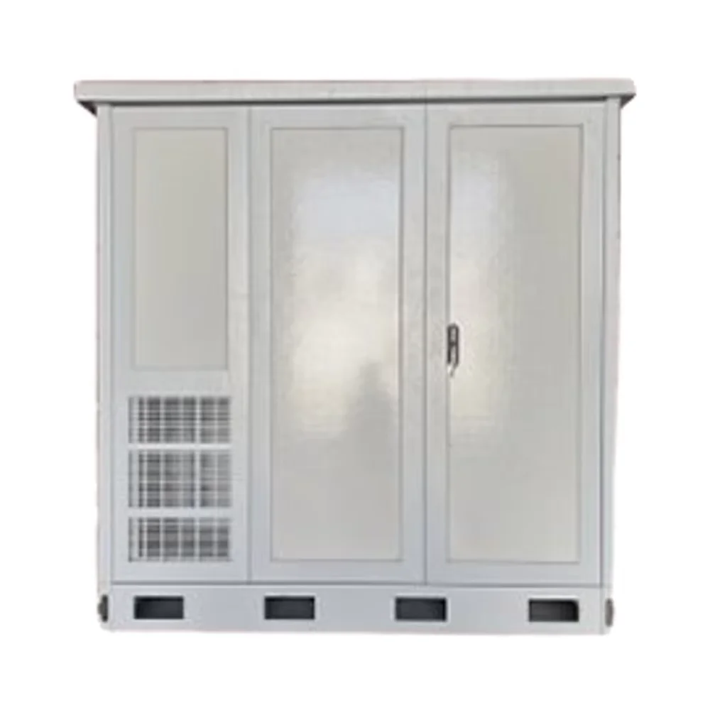 Outdoor Integrated Non-Metallic Fiberglass Cabinet for Communication Equipment IP55 Protection for Base Station Air Conditioning-boxintelecom