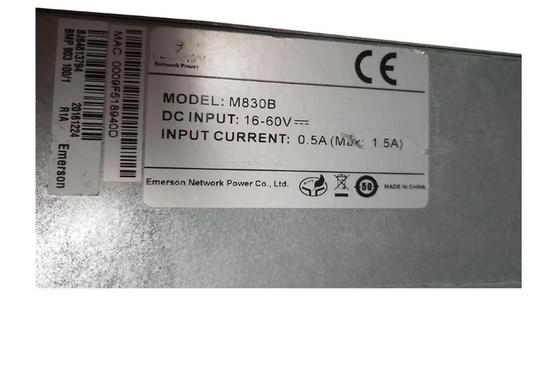 New Emerson Vertiv Netsure 731 A41 48v 0.5A DC Power Systems Controller M221s M222s M830b Communication Cabinet Use ISO CE-boxintelecom