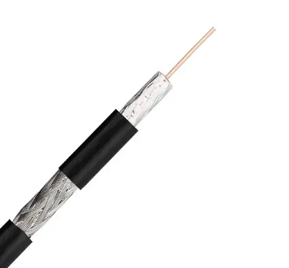 Best Price RG6 Coaxial Braided CCS/BC Cable for Telecommunication Communication Applications-boxintelecom