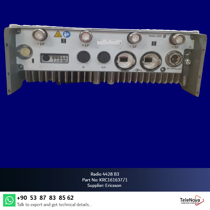 1800MHz 4T4R Telecom Parts Radio 4428 B3 KRC161637/1 4428 B3 KRC161637/1 4T4R