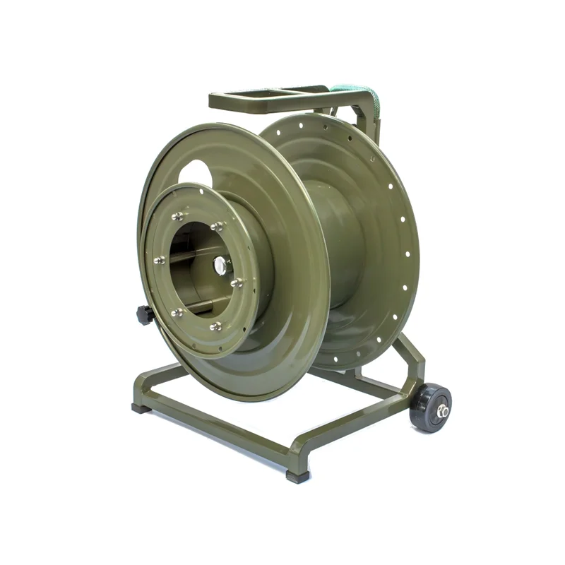 FTTA Fiber Optic Cable Reel Drum with All Disk Body, Claw-Type Sub-Disk, Locking Key for O