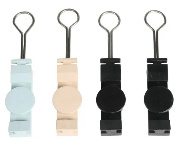 Factory Price Ftth  Accessories Cable Drop Cable  Fiber  Suspension Clamp  S Fixed  Cable wire Clamp-boxintelecom