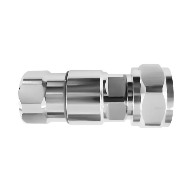 Mini Din 4.3/10 Straight Male Connector for 1/2" Super Flexible RF Cable